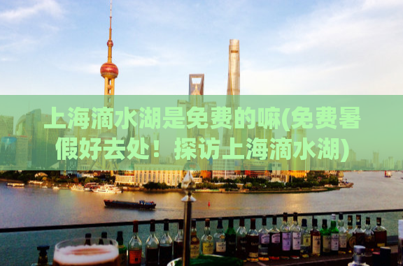 上海滴水湖是免费的嘛(免费暑假好去处！探访上海滴水湖)